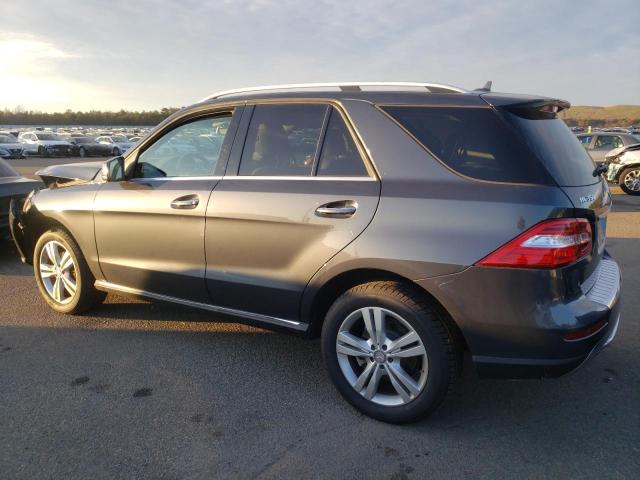 4JGDA5HB5DA169329 - 2013 MERCEDES-BENZ ML 350 4MA GRAY photo 2