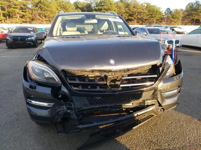 4JGDA5HB5DA169329 - 2013 MERCEDES-BENZ ML 350 4MA GRAY photo 5