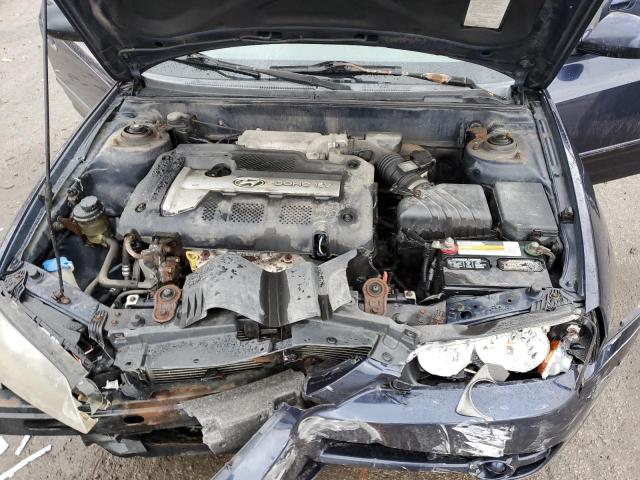 KMHDN46DX6U316393 - 2006 HYUNDAI ELANTRA GL BLUE photo 11