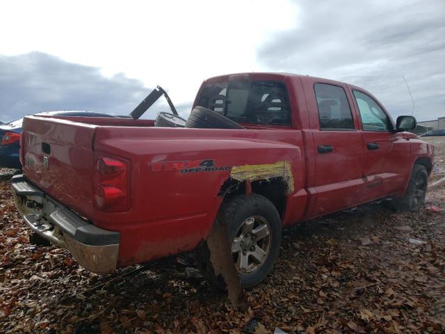 1D7HW48K96S575635 - 2006 DODGE DAKOTA QUA RED photo 3