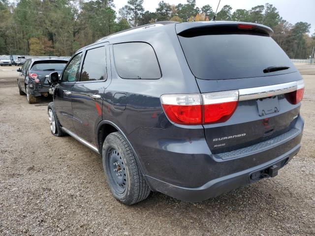 1C4RDJDG5DC602499 - 2013 DODGE DURANGO CR BLUE photo 2