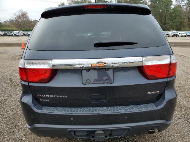 1C4RDJDG5DC602499 - 2013 DODGE DURANGO CR BLUE photo 6