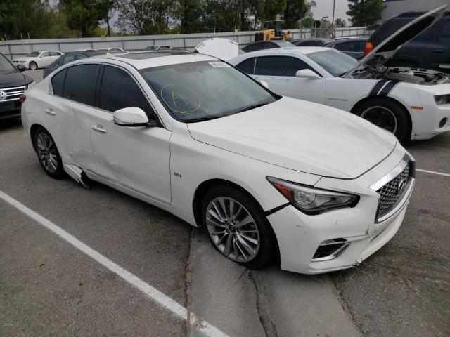 JN1EV7AP5LM205924 - 2020 INFINITI Q50 PURE WHITE photo 4