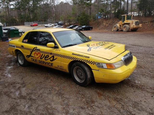 2MEFM75W1YX640752 - 2000 MERCURY GRAND MARQ YELLOW photo 1