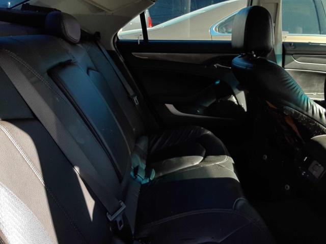 1G6DA5E5XC0123909 - 2012 CADILLAC CTS GRAY photo 6