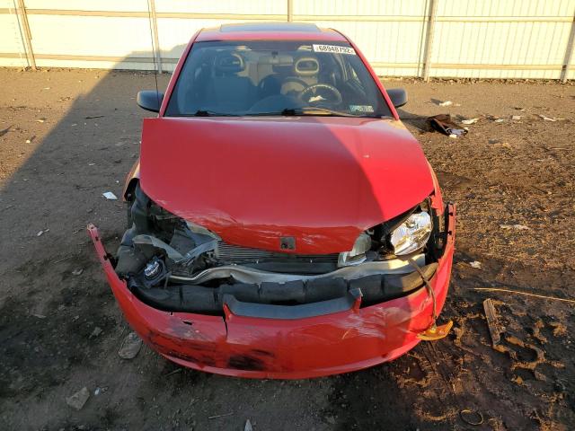 1G8AN12F05Z100674 - 2005 SATURN ION LEVEL Qırmızı foto 5