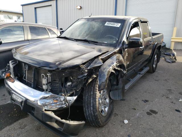 1GCHSDFE2B8128512 - 2011 CHEVROLET COLORADO L BLACK photo 1