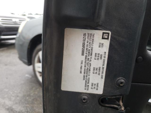 1G1ZT61856F200666 - 2006 CHEVROLET MALIBU MAX 绿色 照片 12