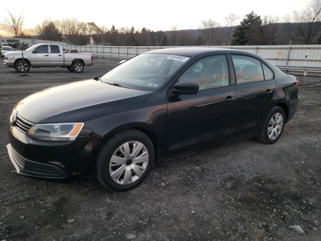 3VW2K7AJ5CM383578 - 2012 VOLKSWAGEN JETTA BASE 黑色 照片 1