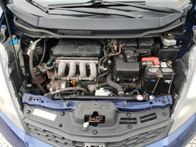 JHMGE8H58CC001204 - 2012 HONDA FIT SPORT BLUE photo 11