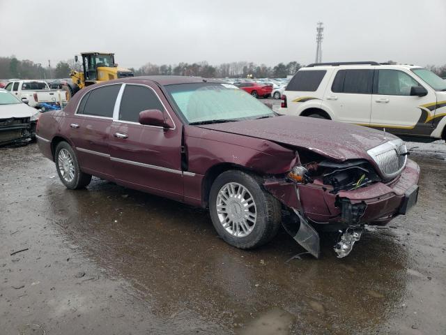 1LNHM83VX6Y620583 - 2006 LINCOLN TOWN CAR D BURGUNDY photo 4