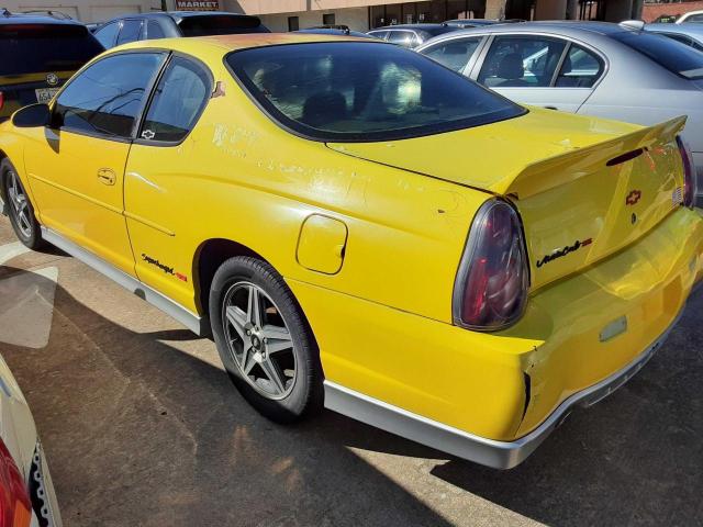 2G1WZ121949153637 - 2004 CHEVROLET MONTE CARL 黄色 照片 3