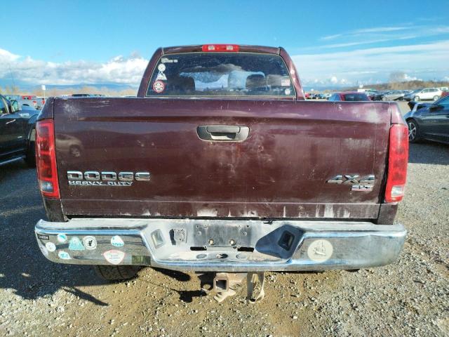 3D7KU28C24G253531 - 2004 DODGE RAM 2500 S PURPLE photo 6