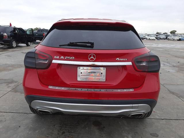 WDCTG4GB1GJ243015 - 2016 MERCEDES-BENZ GLA 250 4M RED photo 6