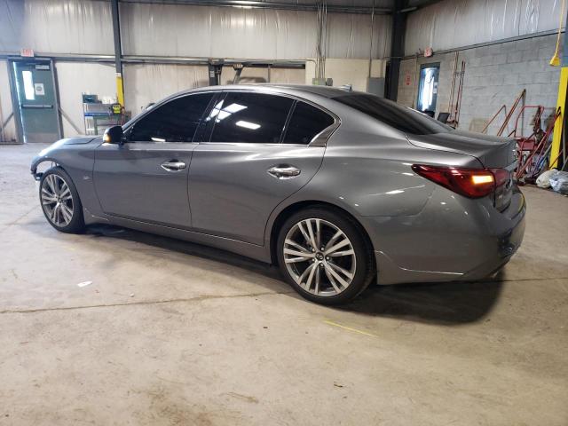 JN1EV7AR6JM443361 - 2018 INFINITI Q50 LUXE GRAY photo 2