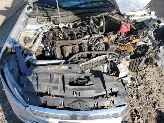 3FAHP0JA1BR340014 - 2011 FORD FUSION SEL SILVER photo 11