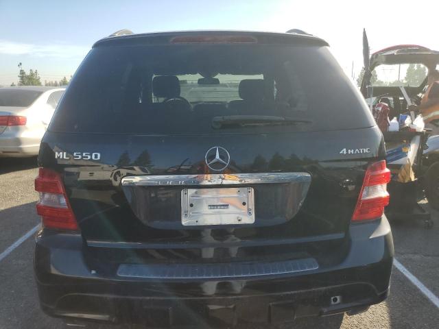 4JGBB72E38A344637 - 2008 MERCEDES-BENZ ML 550 BLACK photo 6