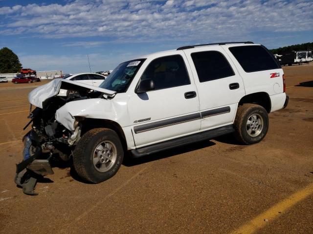 1GNEK13Z83J292647 - 2003 CHEVROLET TAHOE WHITE photo 1