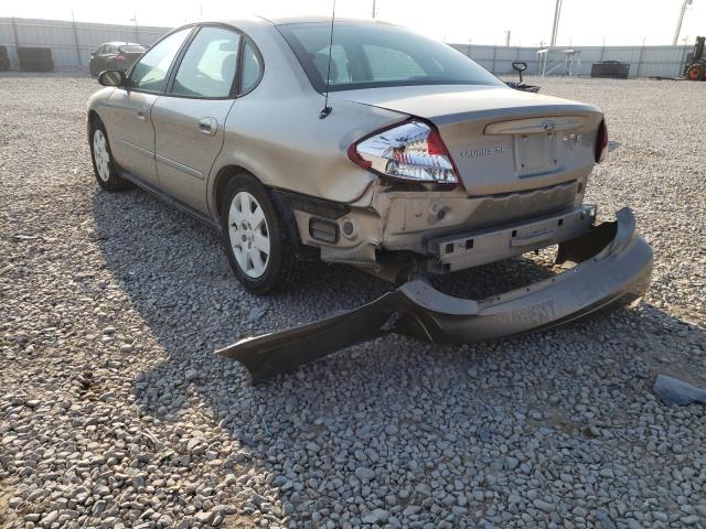 1FAFP53U85A146512 - 2005 FORD TAURUS TAN photo 3