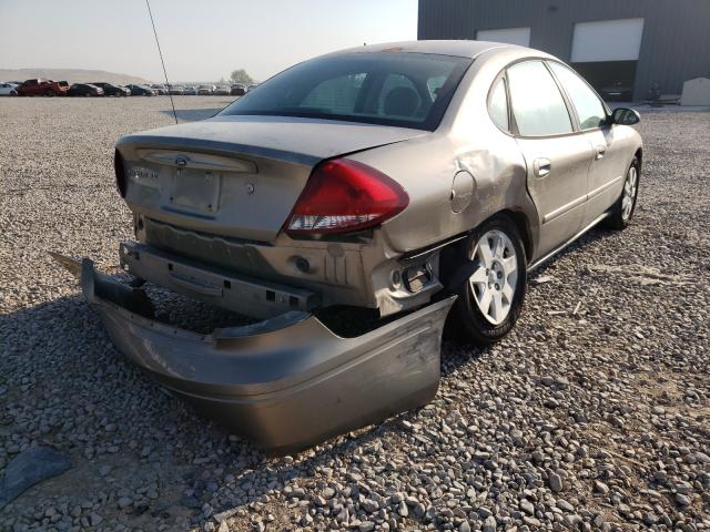 1FAFP53U85A146512 - 2005 FORD TAURUS TAN photo 4