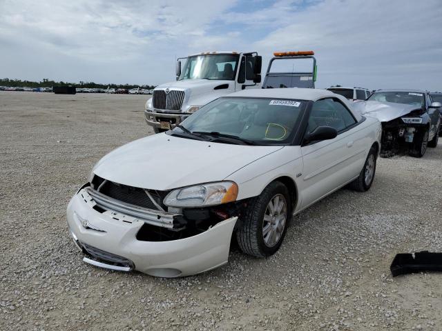 1C3EL75T23N510788 - 2003 CHRYSLER SEBRING GT WHITE photo 1