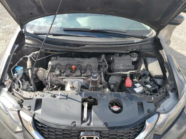 2HGFB2F99EH519753 - 2014 HONDA CIVIC EXL Qəhvəyi foto 11