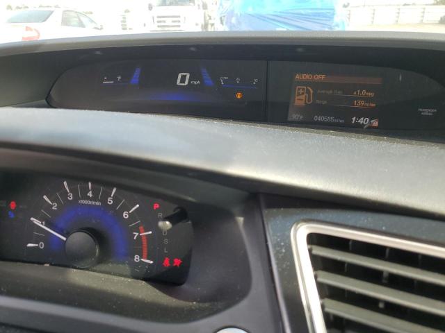 2HGFB2F99EH519753 - 2014 HONDA CIVIC EXL Qəhvəyi foto 9