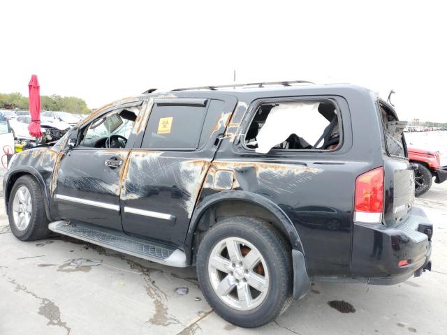 5N1BA0ND7AN615694 - 2010 NISSAN ARMADA SE BLACK photo 2