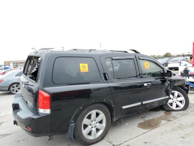 5N1BA0ND7AN615694 - 2010 NISSAN ARMADA SE BLACK photo 3