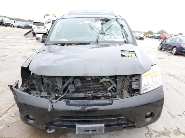 5N1BA0ND7AN615694 - 2010 NISSAN ARMADA SE BLACK photo 5