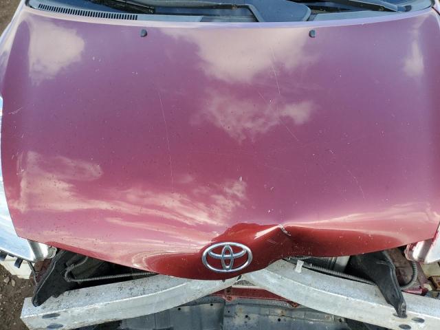 JTDKB20U857006662 - 2005 TOYOTA PRIUS HY RED photo 11