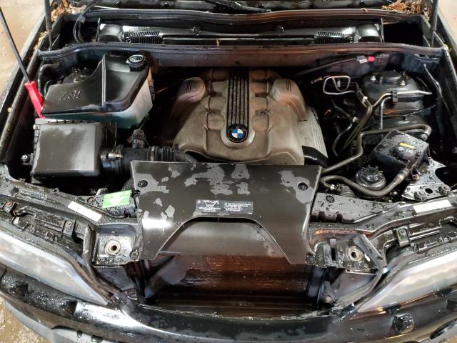 5UXFB53595LV11249 - 2005 BMW X5 4.4I BLACK photo 12