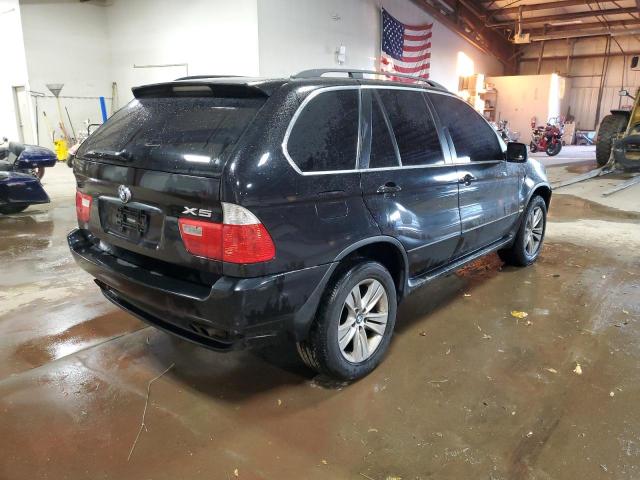 5UXFB53595LV11249 - 2005 BMW X5 4.4I BLACK photo 3