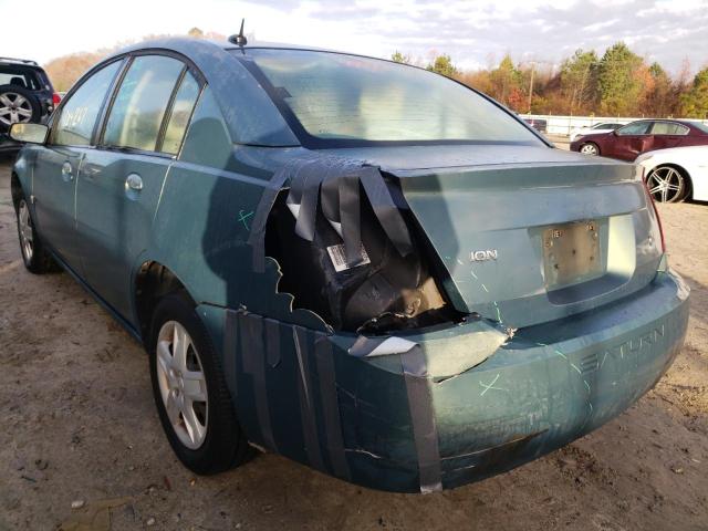 1G8AJ55F26Z179345 - 2006 SATURN ION LEVEL TEAL photo 3