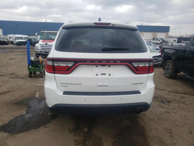 1C4RDJDG9GC340846 - 2016 DODGE DURANGO LI WHITE photo 6