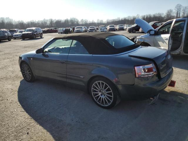 WAUDH48HX9K010500 - 2009 AUDI A4 3.2 CAB GRAY photo 2