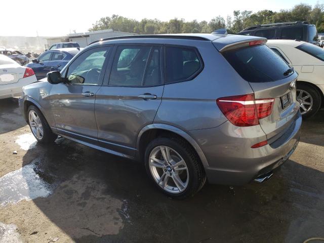 5UXWX9C5XD0A27005 - 2013 BMW X3 XDRIVE2 GRAY photo 2