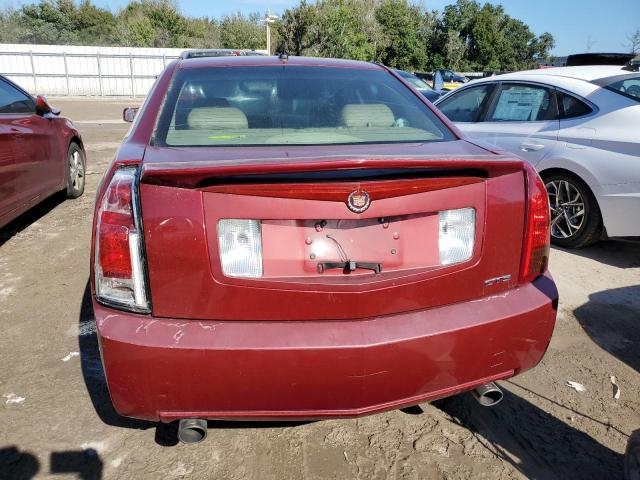 1G6DP577660166337 - 2006 CADILLAC CTS HI FEA RED photo 6