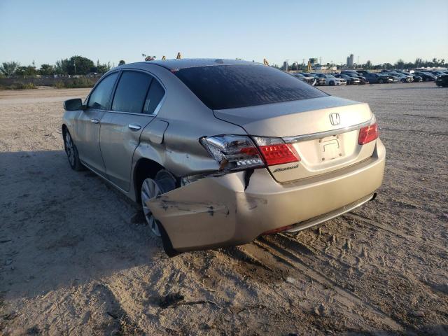 1HGCR2F80EA112974 - 2014 HONDA ACCORD EXL CREAM photo 2