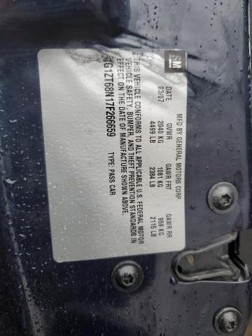 1G1ZT68N17F266659 - 2007 CHEVROLET MALIBU MAX 蓝色 照片 13