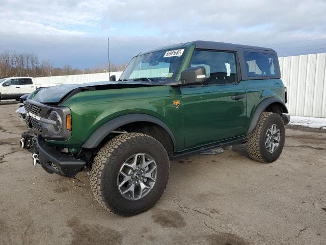 1FMDE5CH5NLA70824 - 2022 FORD BRONCO BAS GREEN photo 1