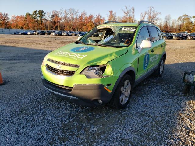 3GNAL2EKXCS****** - 2012 CHEVROLET CAPTIVA SP GREEN photo 1