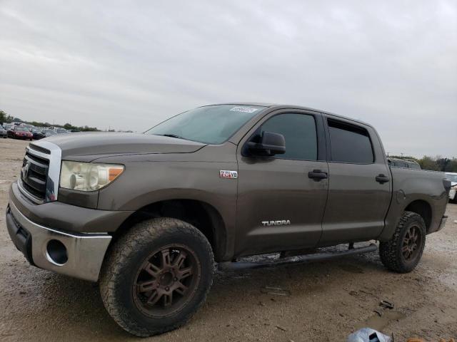 5TFEY5F10BX104168 - 2011 TOYOTA TUNDRA CRE BROWN photo 1