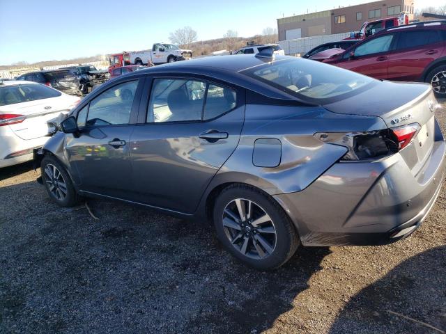 3N1CN8EV4ML833121 - 2021 NISSAN VERSA SV GRAY photo 2