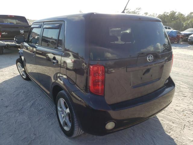 JTLKE50E681036515 - 2008 TOYOTA SCION XB 勃艮第红 照片 2