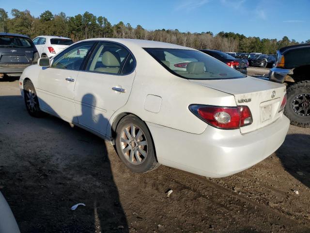 JTHBF30G130116509 - 2003 LEXUS ES 300 WHITE photo 2