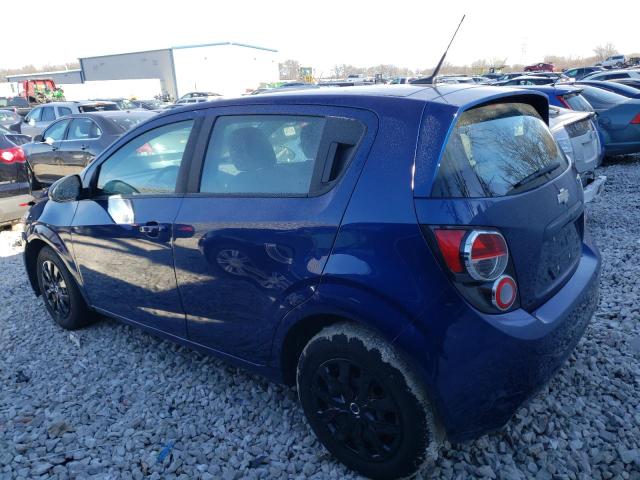 1G1JA6SH7E4131216 - 2014 CHEVROLET SONIC LS BLUE photo 2