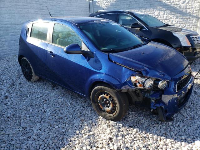 1G1JA6SH7E4131216 - 2014 CHEVROLET SONIC LS BLUE photo 4