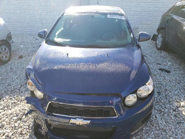 1G1JA6SH7E4131216 - 2014 CHEVROLET SONIC LS BLUE photo 5