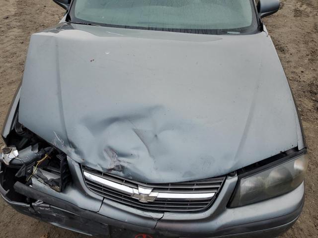 2G1WF52E159136349 - 2005 CHEVROLET IMPALA GRAY photo 11